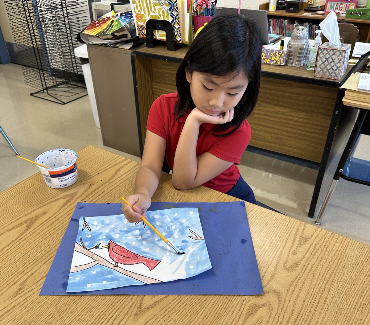Trad_Bellair's tweet photo. Students at The Traditional Academy at Bellair are learning our curriculum in various forms, and that is what helps keep them engaged throughout the day. 🎼🎨📚🥰 @DVUSD https://t.co/ZoA7lICDhI