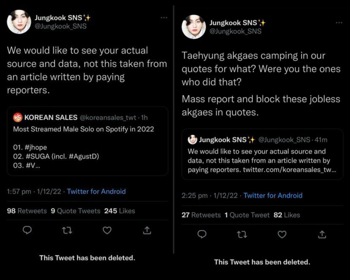 multis_foom's tweet photo. All jjk fanbases are obsessed with kth fanbases 🤣 and it's not even jungloo https://t.co/mvI1fY25lC