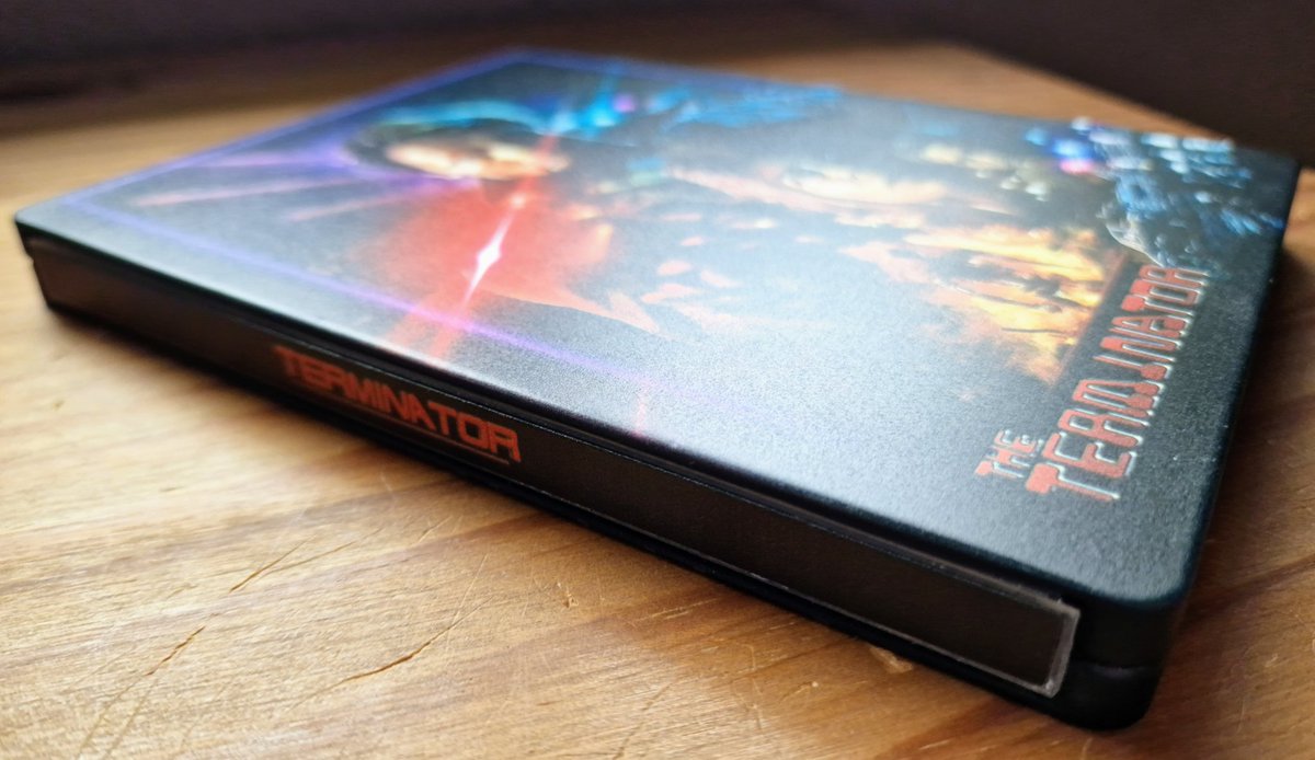 mikeycubed's tweet photo. My most anticipated steelbook release of the year has arrived and damn it was worth the wait! 😍

Stunning work by #AstroCreations  and #JohnCordero 👌🔥

#02 of 30

#Steelbook #CustomSteelbook #TheTerminator https://t.co/AyT9qps3T5