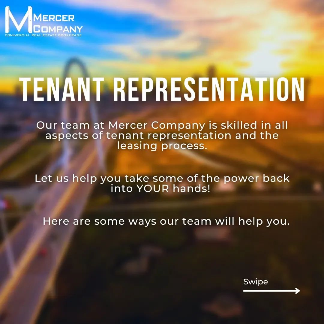 MercerCompany's tweet photo. Let us help you take some of the power back into YOUR hands.

Here are some of the ways we will represent you: https://t.co/l5jv91HZOF 

--
#TenantRepresentation #mercercompany #dfwrealestate #commercialrealestate #dfwcommercialrealestate https://t.co/ld0HpNEWuC