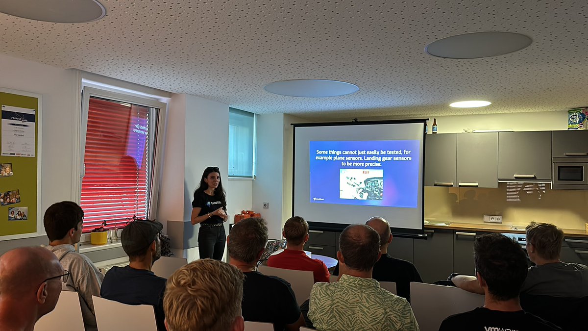 hansolo_'s tweet image. Now @tinyg210 is talking about Cloud Integration Testing using #Localstack and #TestContainers at the @eJUG meetup…yeah 😁🤙🏻 #java #community
