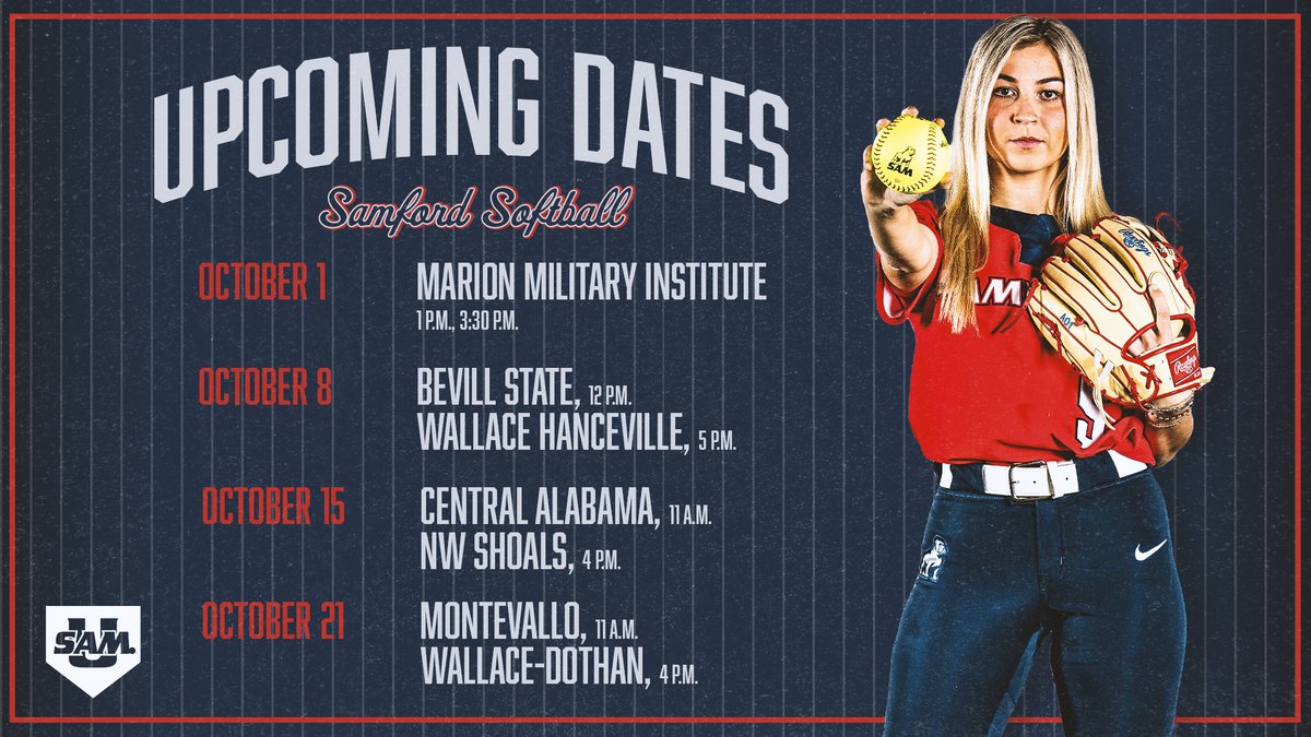 🍂🥎 starts this WEEKEND‼️

#AllForSAMford