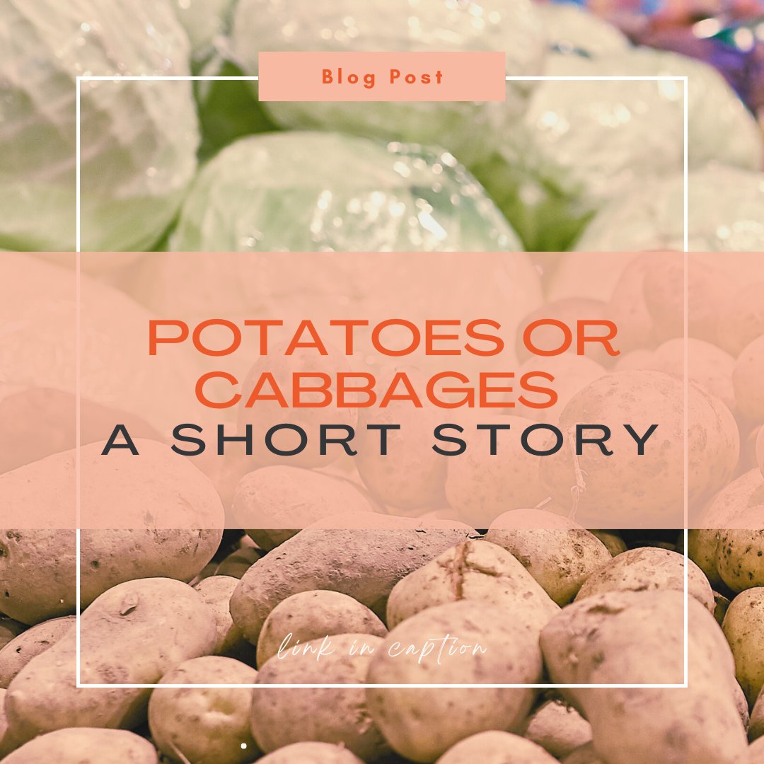 This well-told story from my mother’s rich, spartan childhood is a beautiful snapshot of the solid roots of a generous family of survivors.

3momsblog.com/potatoes-or-ca…

#shortstory #homeschoolmom #homeschoolreading #homeschoolhistory #momblogger #churchladies