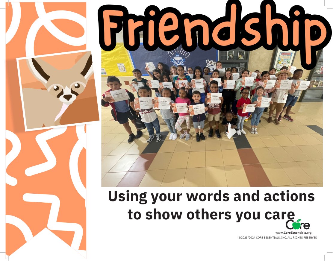 We are celebrating so many great things at <a href="/CharlesRDrewES/">Drew Elementary</a> and these wonderful cougars received the FRIENDSHIP award for their kind words and actions! <a href="/C_Tisdom/">Christy Tisdom</a> <a href="/tarabrogers/">Tara Rogers</a> <a href="/CEValues/">CoreEssentialValues</a>