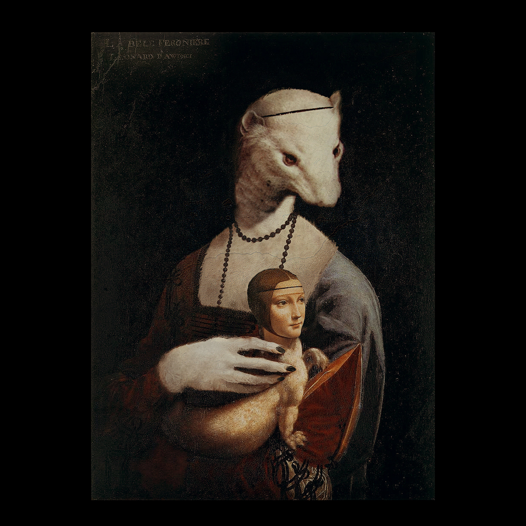 eurisco's tweet photo. "Armiño con una dama"

Ilustración derivada de "La dama del armiño" de Leonardo da Vinci. Fechado en c. 1489-1491. https://t.co/rgGC2MeYPQ