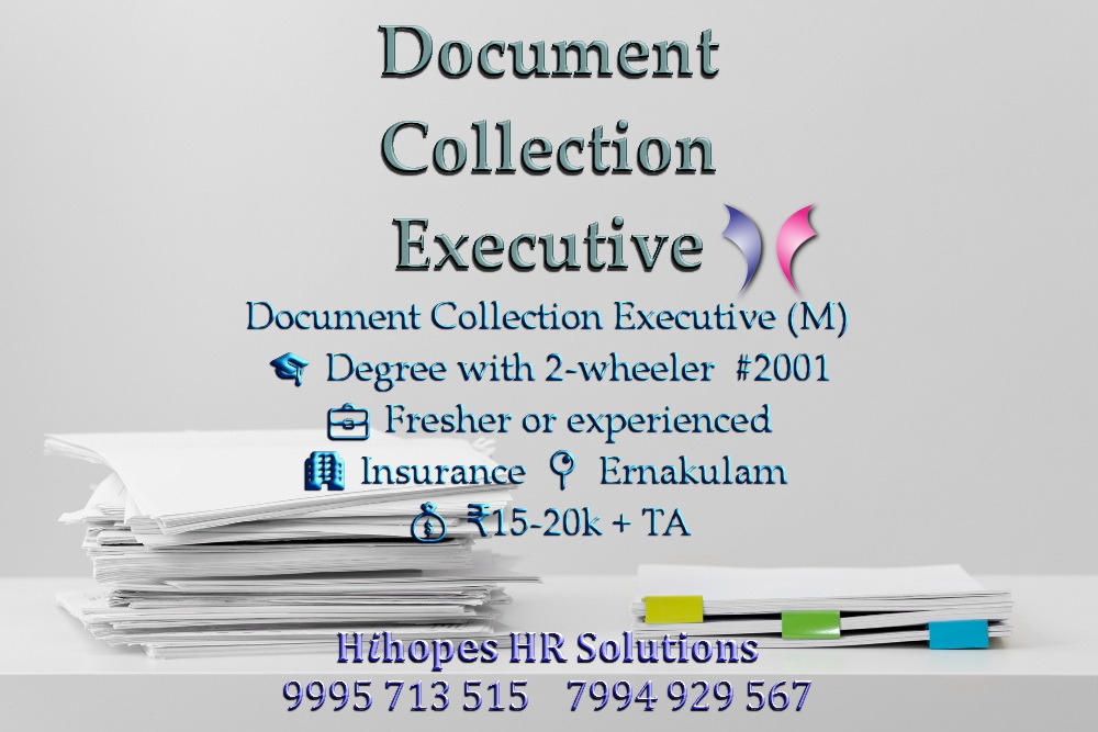 Hihopesin's tweet photo. Document Collection Executive (M) #2001
🎓 Degree with 2-wheeler 
💼 Fresher or experienced
🏢 Insurance 
📍 Ernakulam 
💰 ₹15-20k + TA

Apply 👉 https://t.co/bt5AfwUA7t

 9995713515 7994929567

𝐇𝒊𝐡𝐨𝐩𝐞𝐬
#hihopes  #hiring #job #collectionexecutive #documentcollection https://t.co/gqqWtehd8g