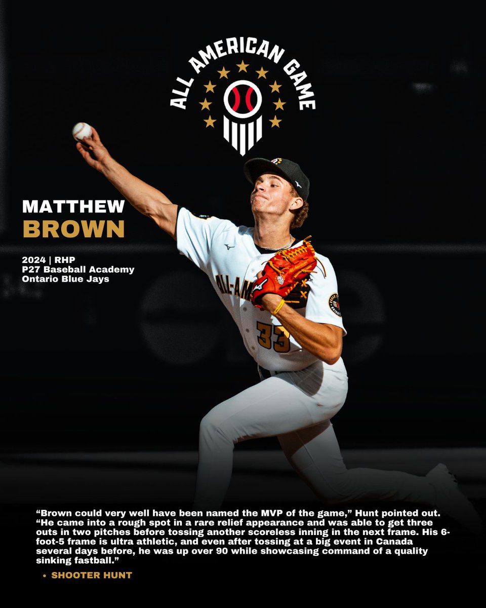 🙌 Brown Enjoys Being In The Spotlight At All-American Game

🗣️📝 Full interview
🔗👉 loom.ly/hayn1vs

💪 Prep Baseball inaugural event 'pushing the sport of baseball to new heights'

#PBRAAG23🇺🇸🇨🇦 #BeSeen