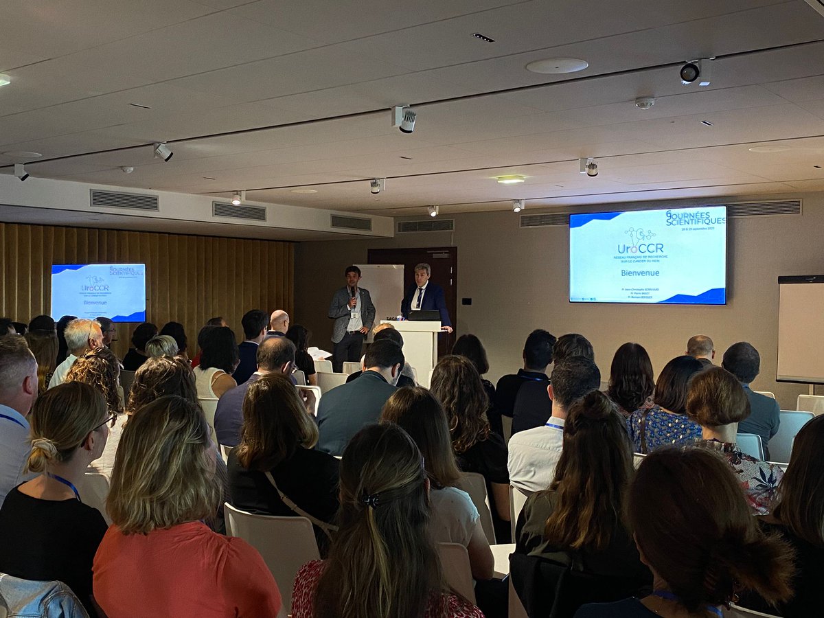 Retrouvez aussi l'équipe de <a href="/COMMSante/">Agence COMMSanté</a> jusqu'à demain au Radisson Blu Hôtel à Bordeaux pour les 6èmes Journées Scientifiques de <a href="/uroccr/">UroCCR</a> (Réseau Français De Recherche Sur Le Cancer Du Rein).
Pour évoquer la stratégie thérapeutique et l'amélioration du parcours de soin.