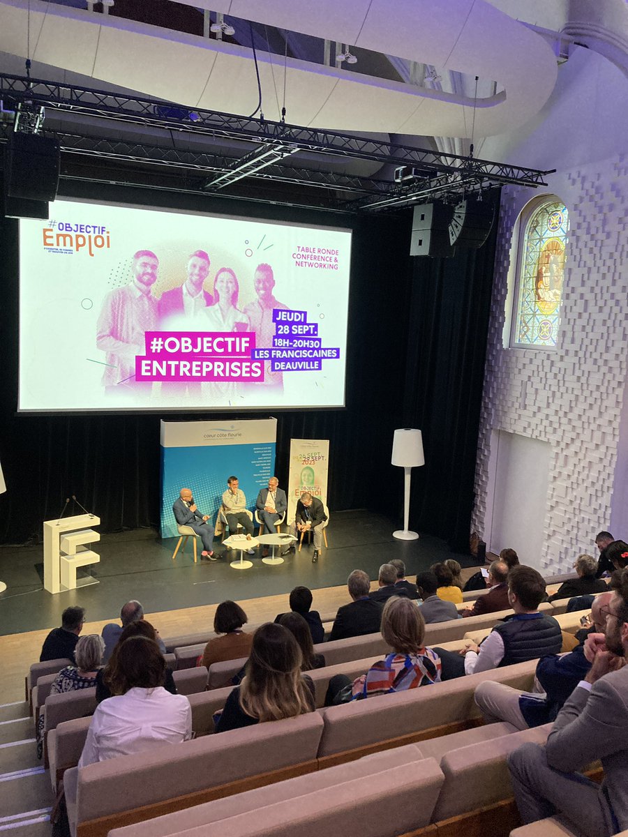 cc_cotefleurie's tweet photo. 🟠 #ObjectifEntreprises
C’est parti pour le 3ème évènement de la semaine #ObjectifEmploi, dédié aux entreprises du territoire. Au programme de la soirée : l’emploi des seniors, le partage des compétences et savoirs, le maintien en emploi, suivi d’un cocktail networking. https://t.co/WrvB37FcMQ