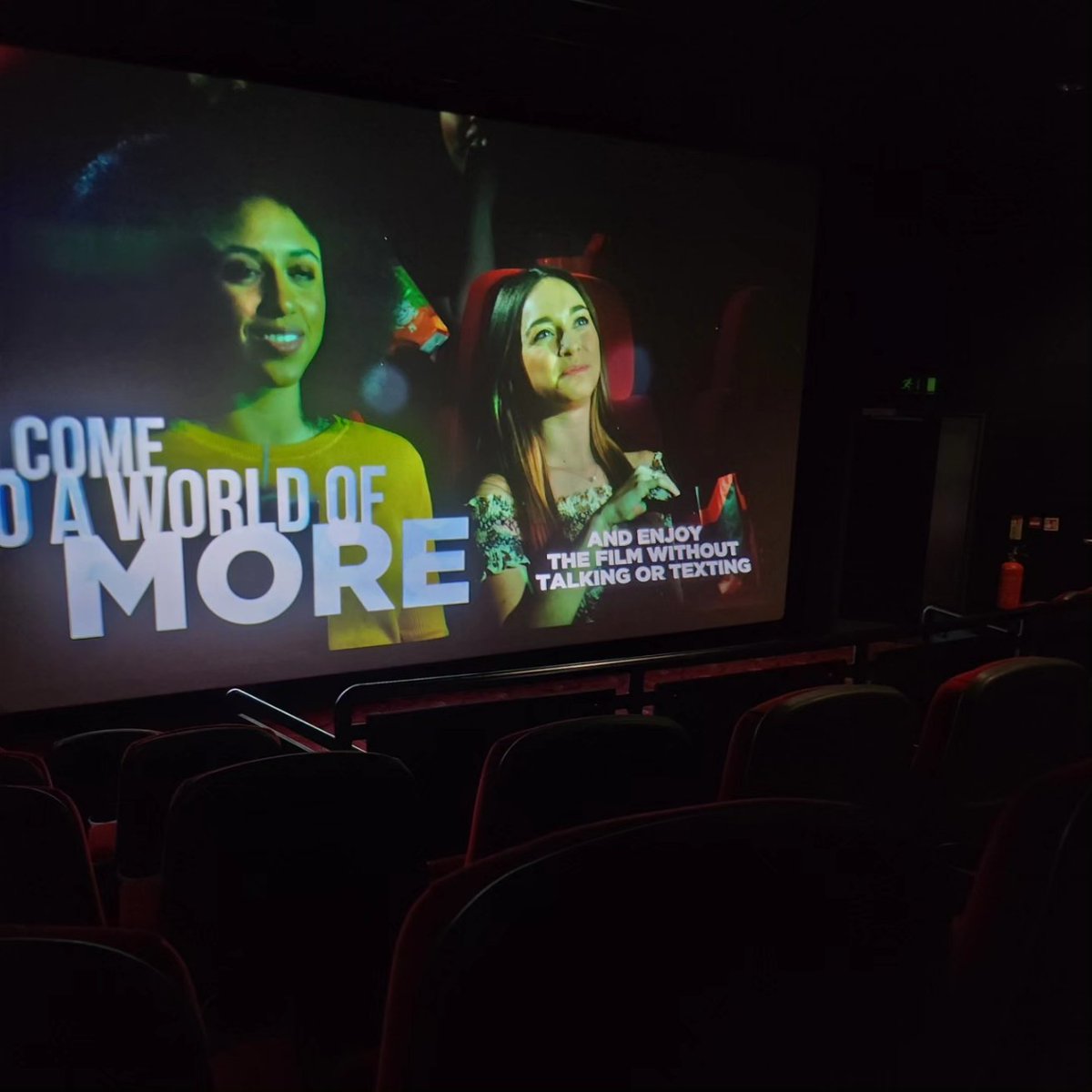 simplesly's tweet photo. I might have been in the screen on my own, but that's fine because I'm #kenough fantastic movie 10/10!! #Barbie    #movies #Cinema #single #alone #noonetogotocinemawith @Barbie @wbd @cineworld https://t.co/FAkTOB6Odu