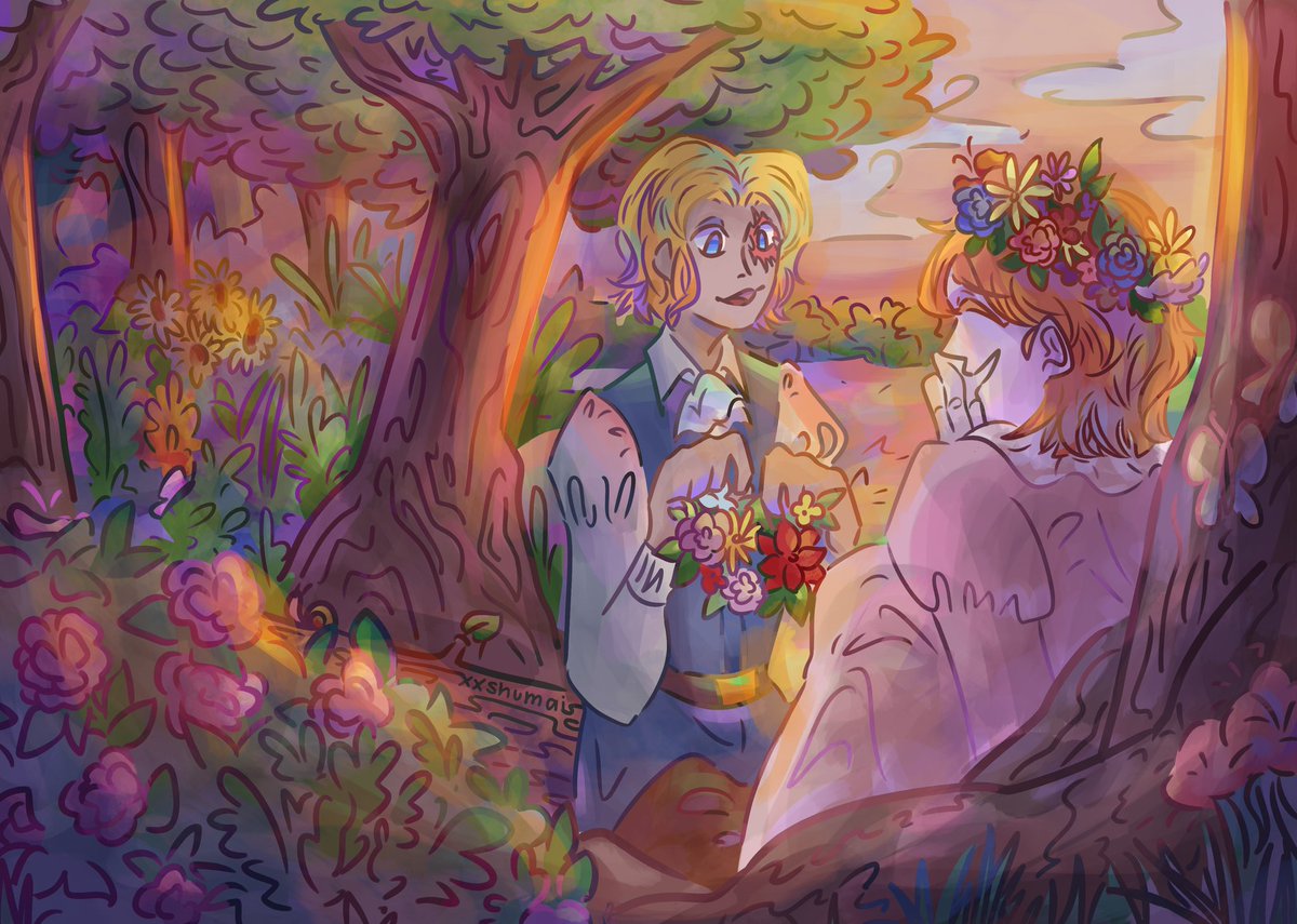 xxshumai's tweet photo. a bit late but here's my piece for @saboalazine !! 💗💗💗

it was so fun working with everyone here! i really had a blast 🥺❤❤ #saboala_hd27cmday https://t.co/6HBJpEkOdJ
