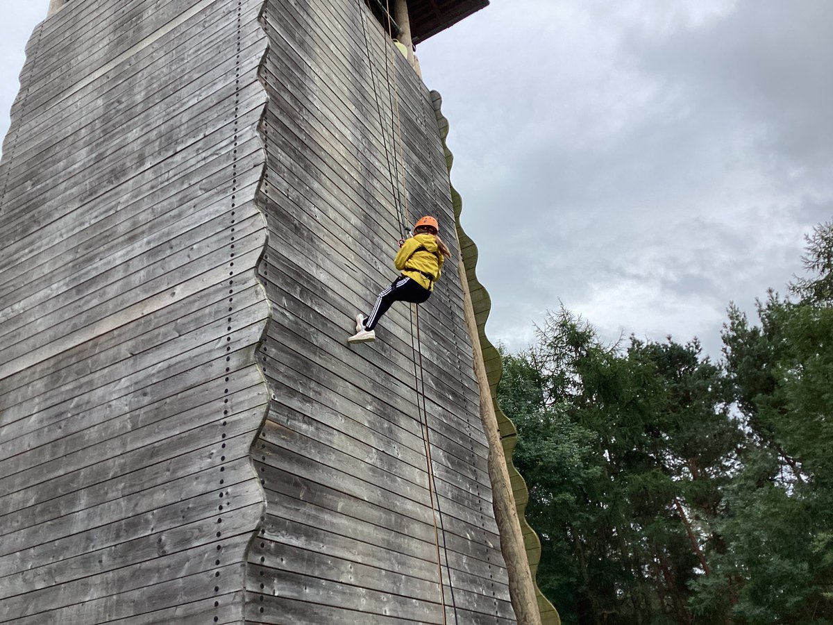 whcps's tweet photo. Squads 1 and 2 enjoyed abseiling this afternoon! #WHCYear6 #WHCBoreatton https://t.co/JS9NfbMfsi