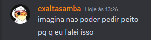 MomentosChat's tweet photo. Né, onde já se viu? https://t.co/XML4r4SgIm
