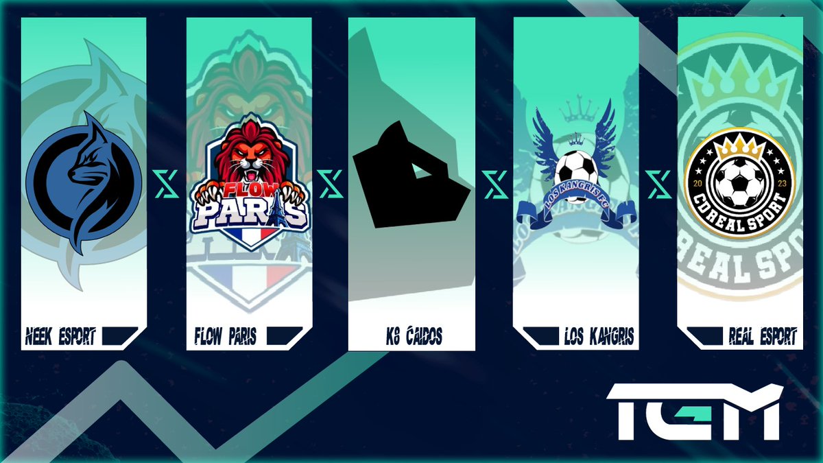 Seguimos con las presentaciones 🙌

Volvemos a tener a <a href="/NeekEsportsFC/">Neek Esports FC ⚽️</a> (antiguo Zeus), <a href="/FLOWPARIS2022/">F.C. FLOW PARIS</a> &amp; <a href="/CDREALSPORT/">CD REAL SPORT</a> con sus renovaciónes de imagen y los ganadores de la SuperLiga @K8Caidos 🤩🤩

Llegan de nueva incorporación <a href="/LosKangrisFC/">LosKangrisFC</a> para dar todo su potencial 🔥

#LigaTGM💚