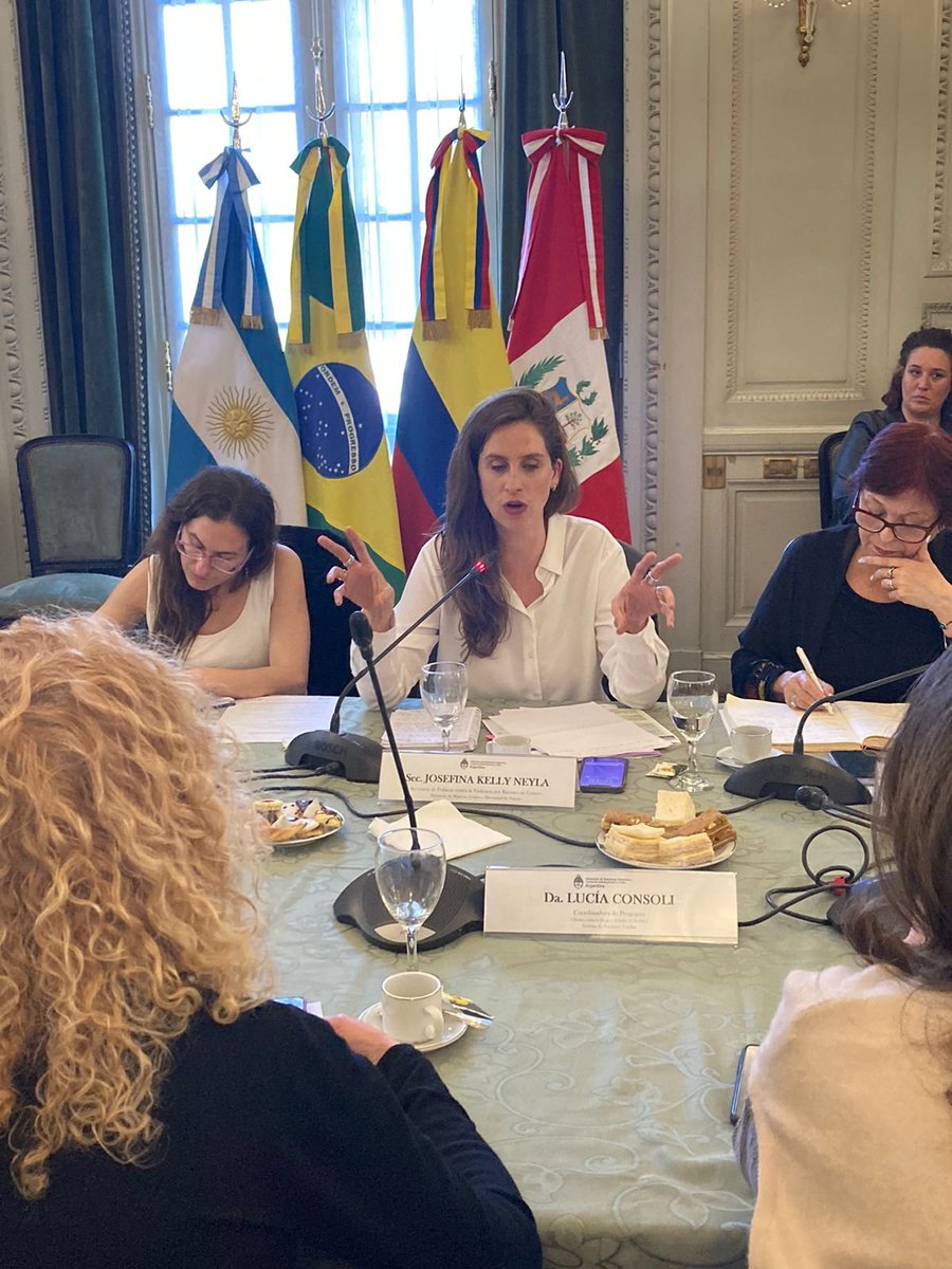 appargentina1's tweet photo. @CarolRicardo @isoudapaz @INECIP @piadevoto @PercevalMarita @CancilleriaARG @redsehlac Luego, en "Desarmando la Violencia de Género" hablaron representantes de Instituciones del Estado Ministro Leandro Waisman por #DIGAN, @natasaloizou Directora de #ANMAC @jusgobar y @josefinakn Secretaria de Políticas contra la Violencia por Razones de Género @MinGenerosAR 🧵⤵️ https://t.co/PlsczsdnGc