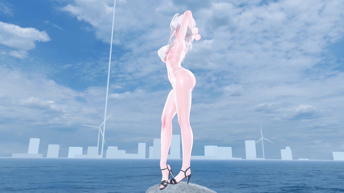 Suzukuretsuki's tweet photo. ٩(ˊﾛˋ*)وおはよー！☀️☀️

#VRChat #VRC #すずの旅 #VRChatPhotography https://t.co/lJQRmmCKbC