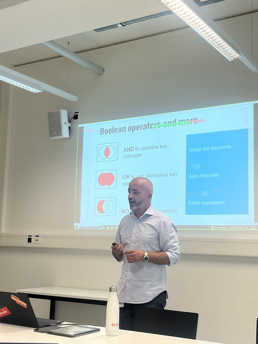 Excited to kick off MEGA.Seminar <a href="/EPFL_en/">EPFL</a> with a brand-new literature tools workshop! Big shoutout to Vincenzo Palatella for the talk and invaluable (re)search tips. As MEGA's president, I'm thrilled by our growing community. Thanks to our committee and to all who joined us.📚🎉
