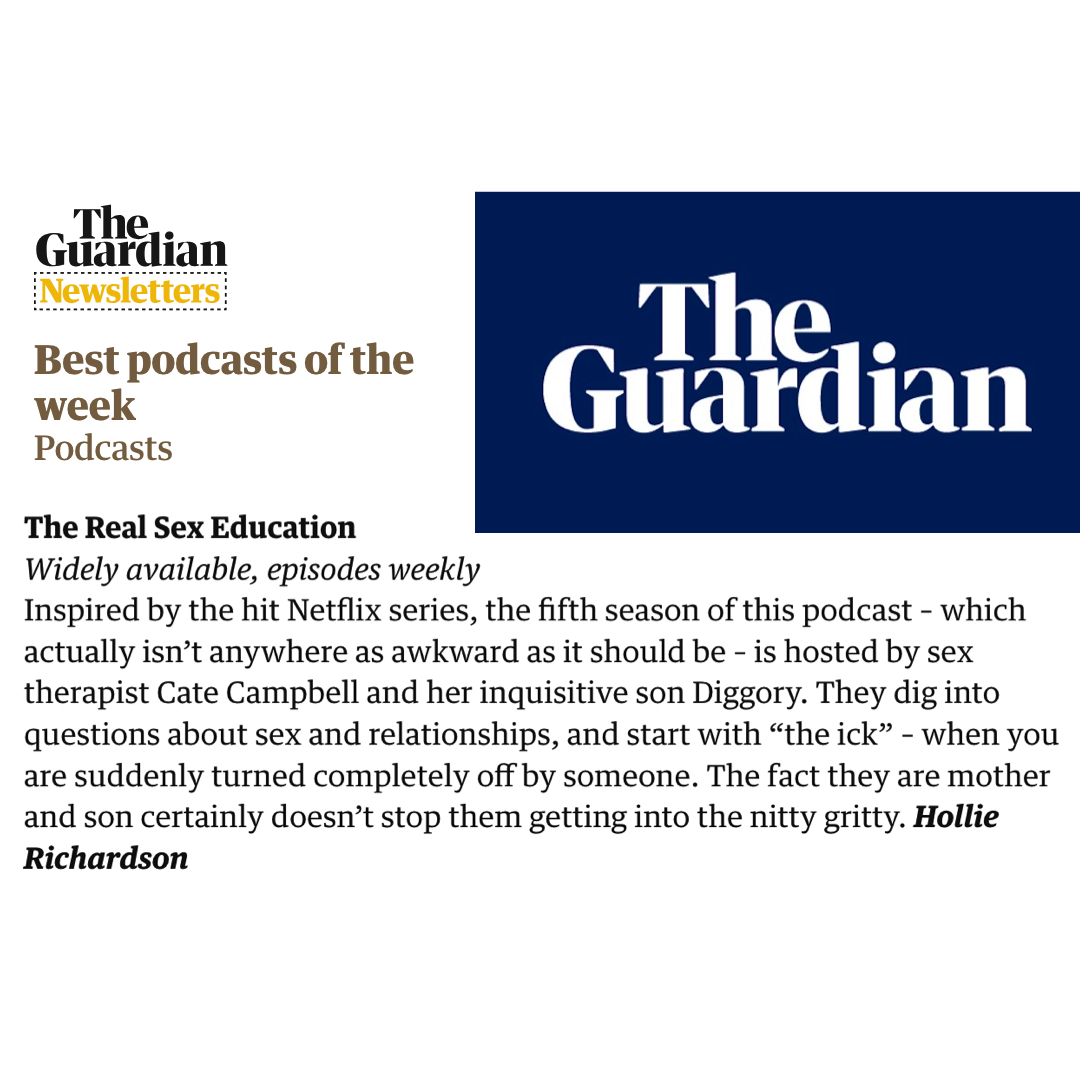 theRSEpod's tweet photo. So, this happened! 🤯

Thank you @guardian for featuring us in your best podcasts of the week! #Podcasts #TheGuardian #SexEducation https://t.co/ZEpI0HK44k