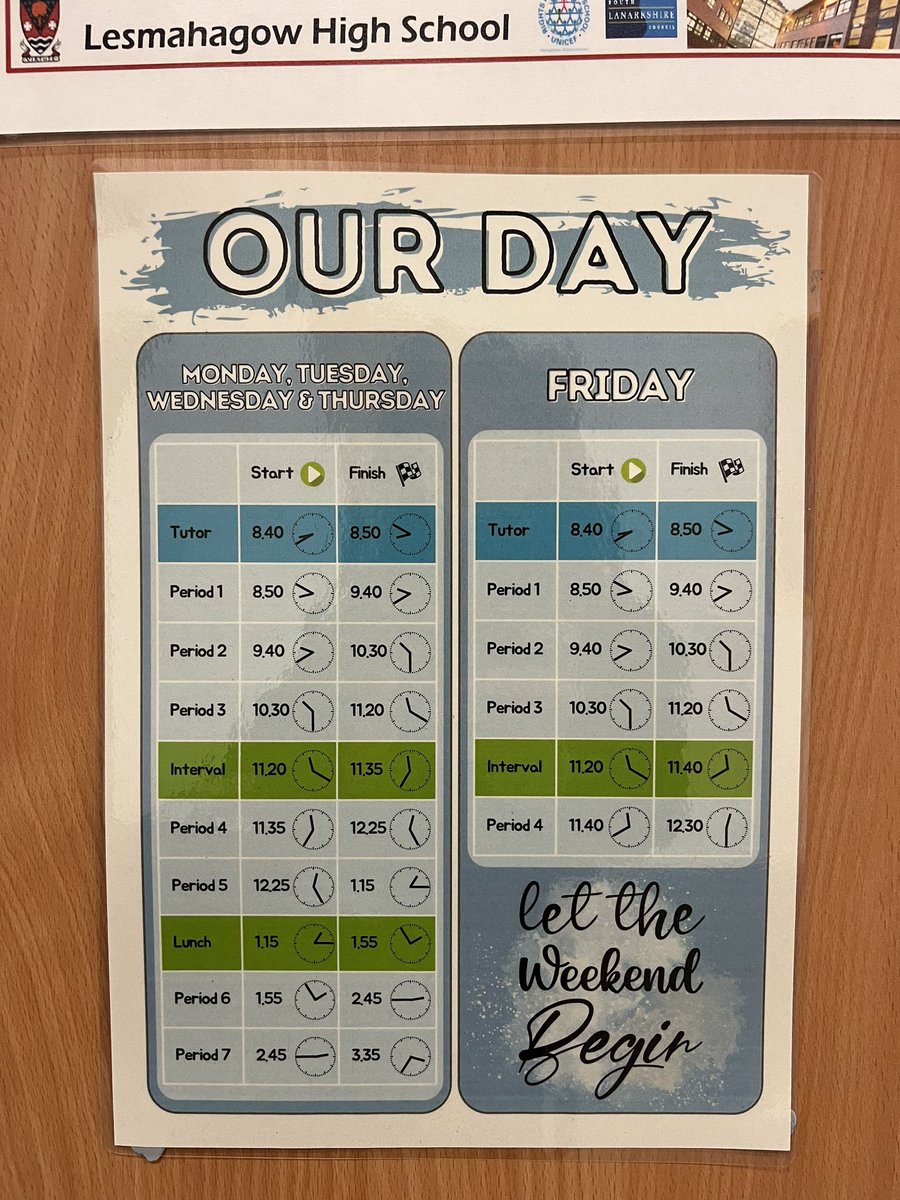 LHSInclusionST's tweet image. Making @LesmahagowHigh more visual for our young people, as part of our whole school improvement. 
If you have any creative ideas around enhancing school accessibility please share them with us below ⬇️👍🏻😊⭐️ @LHSInclusionST #AugmentativeandAlternativeCommunication