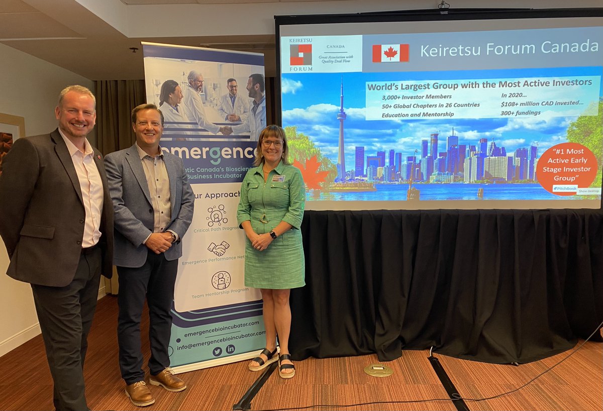 PEI BioAlliance (@biosciencepei) on Twitter photo Great BioNetworking session today with Kevin Sterling of <a href="/KeiretsuAngels/">KeiretsuForum</a> to an engaged group in Charlottetown, as well as across the Atlantic provinces virtually, hosted by <a href="/EmerGenceBio/">Emergence Bioscience Business Incubator</a>. His presentation offered great insight into the reality of the investor market in 2023! Great BioNetworking session today with Kevin Sterling of <a href="/KeiretsuAngels/">KeiretsuForum</a> to an engaged group in Charlottetown, as well as across the Atlantic provinces virtually, hosted by <a href="/EmerGenceBio/">Emergence Bioscience Business Incubator</a>. His presentation offered great insight into the reality of the investor market in 2023!