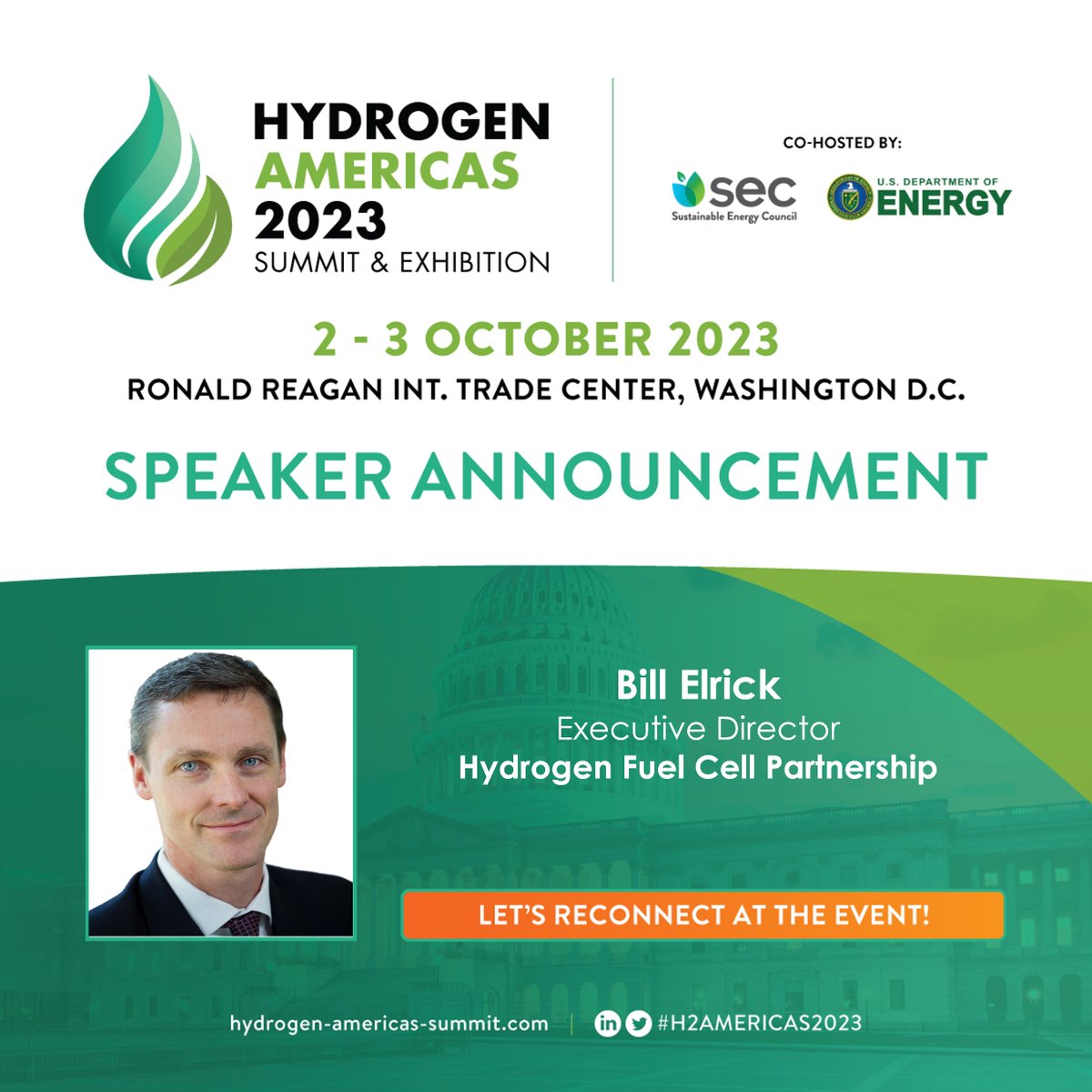We look forward to connecting with many of you at next week's Hydrogen Americas Summit. #H2Americas2023 #hydrogen