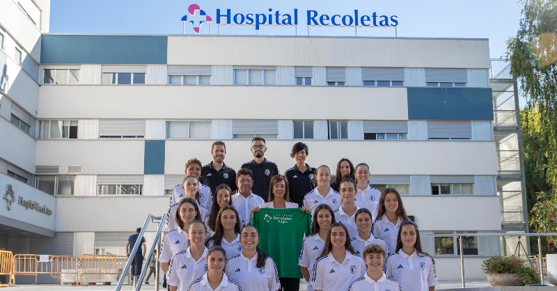 bcffemenino's tweet photo. Hospital Recoletas Burgos apuesta por el BCF Femenino
El centro ha albergado la presentación oficial del primer equipo femenino del Burgos CF y firma un acuerdo de colaboración con el club blanquinegro por un año.
@GrupoRecoletas 🤝 #BCFFem
#SomosFemenino | #SomosBurgos