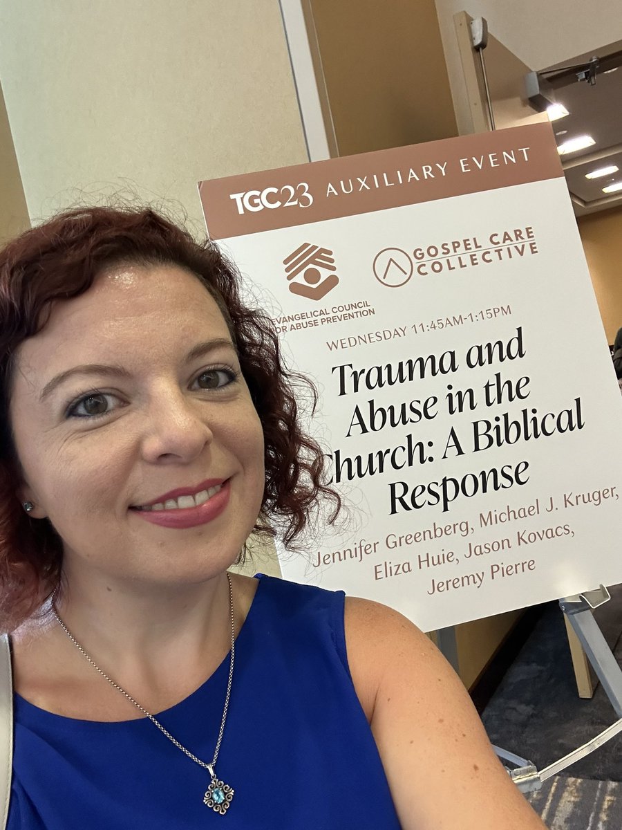 Jennifer Greenberg 🕊️ (@jennmgreenberg) on Twitter photo Thanks so much to <a href="/ecap_standards/">Evangelical Council for Abuse Prevention</a> and <a href="/gospelcareco/">Gospel Care Collective</a> for your kindness and hospitality this week at <a href="/TGC/">The Gospel Coalition</a>, and to <a href="/jasonkovacs/">Jason Kovacs</a> <a href="/michaeljkruger/">Mike Kruger</a> <a href="/jeremypierre/">Jeremy Pierre</a> <a href="/ElizaJaneHuie/">Eʟɪᴢᴀ Hᴜɪᴇ</a> and <a href="/jeffdalrymple/">Jeff Dalrymple</a> for your faithful ministry, friendship, and passion for protecting children ♥️ #TGC23 Thanks so much to <a href="/ecap_standards/">Evangelical Council for Abuse Prevention</a> and <a href="/gospelcareco/">Gospel Care Collective</a> for your kindness and hospitality this week at <a href="/TGC/">The Gospel Coalition</a>, and to <a href="/jasonkovacs/">Jason Kovacs</a> <a href="/michaeljkruger/">Mike Kruger</a> <a href="/jeremypierre/">Jeremy Pierre</a> <a href="/ElizaJaneHuie/">Eʟɪᴢᴀ Hᴜɪᴇ</a> and <a href="/jeffdalrymple/">Jeff Dalrymple</a> for your faithful ministry, friendship, and passion for protecting children ♥️ #TGC23