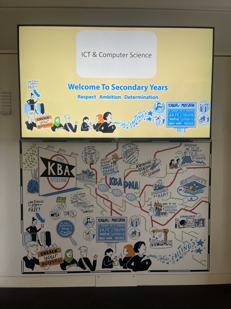 LW_HaggartKBA's tweet photo. Mrs Wall &amp; I are looking forward to welcoming you all to Computer Science &amp; ICT! Come and find us on the top floor 💻📍@KBuccleuchA https://t.co/NIxsiQgiuP