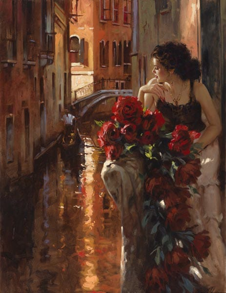 🎨Richard S. Johnson (1953)
Venice and roses