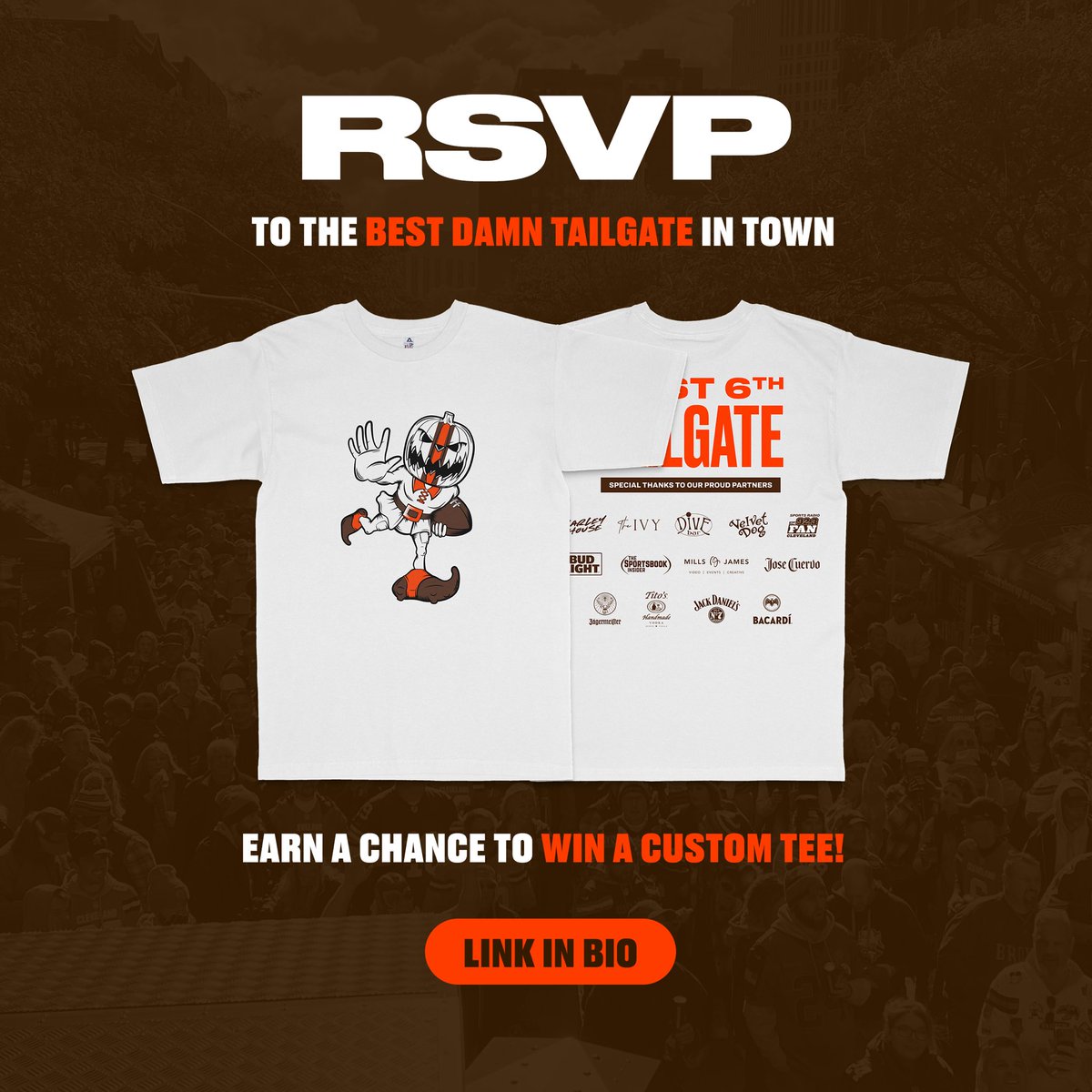 w6tailgate's tweet photo. RSVP for a chance to win a custom West 6th Tailgate T-Shirt 
https://t.co/kOyv9qj1DZ https://t.co/HoKtoJoLJu