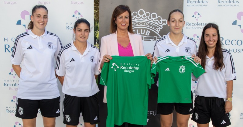 bcffemenino's tweet photo. Hospital Recoletas Burgos apuesta por el BCF Femenino
El centro ha albergado la presentación oficial del primer equipo femenino del Burgos CF y firma un acuerdo de colaboración con el club blanquinegro por un año.
@GrupoRecoletas 🤝 #BCFFem
#SomosFemenino | #SomosBurgos