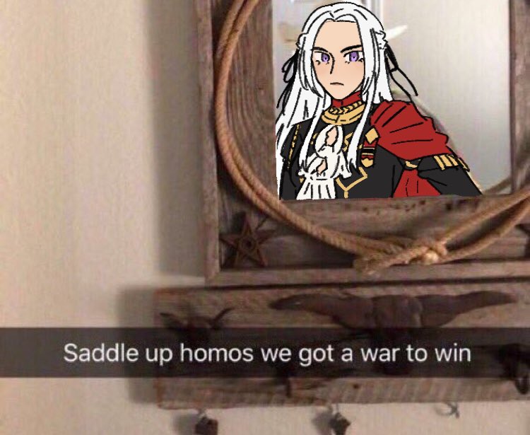 replayed crimson flower and the black eagles are literally a pride parade