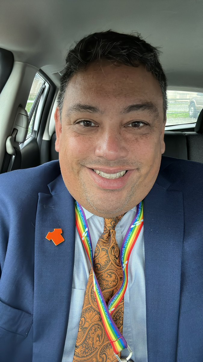 Check out the beautiful pin that was gifted to me by students at Ellendale Elementary. #everychildmatters
