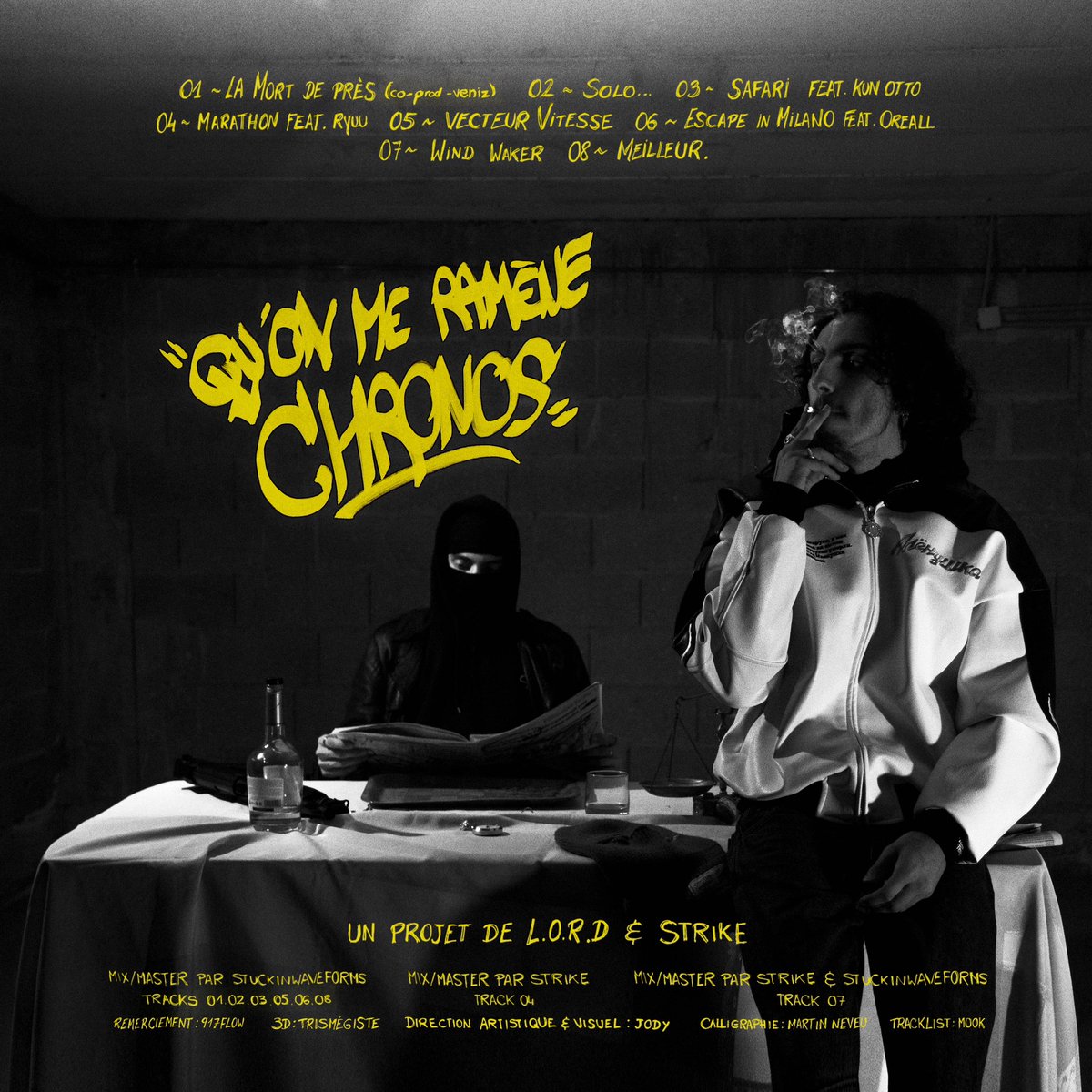 rdv 00h ⏱️

feats @theokunotto <a href="/RyuuWilliams/">Professeur Ryuu</a> <a href="/oreall_/">Oreall</a> 

full prod <a href="/strike_lm/">strike</a> 
co-prod track 01 : Veniz
mix/master <a href="/strike_lm/">strike</a> <a href="/WaveStuck/">stuckinwaveforms</a> 
tracklist by <a href="/____jody/">Tahia Falasteen</a> <a href="/Trismegiste_/">𝕿𝖗𝖎𝖘𝖒𝖊́𝖌𝖎𝖘𝖙𝖊 🗡️</a> <a href="/martinnefiu_/">Nefiu</a> &amp; Mook

encore merci à tous 🫶🏼
<a href="/917flow/">qu’on me ramène chronos❗️</a> <a href="/aura_nw/">Aura</a> jusqu’à l’infini 🌌