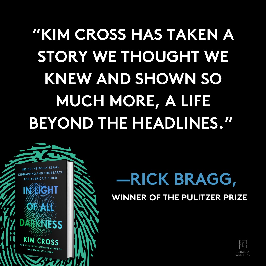 30 years after the heartbreaking kidnapping of Polly Klaas, IN LIGHT OF ALL DARKNESS by @KimHCross is the first comprehensive account of what really happened that fateful October night. 

Available 10/3/23: bit.ly/3F8l7KJ