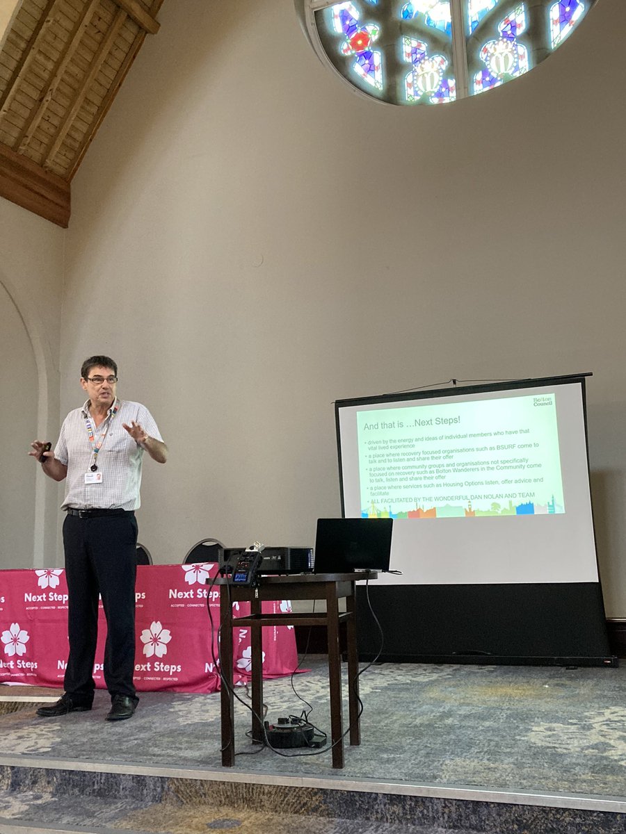 Kate Hall (@katehorigan) on Twitter photo What a fantastic morning! Hearing all about Boltonโs Next Steps, a truly collaborative, coproduced recovery network with honesty and integrity at its heart! ๐๐๐๐ #accepted #connected #respected
<a href="/DanNolanGMMH/">Dan Nolan</a> <a href="/SJ_GMMH/">SJ Truman GMMH</a> <a href="/GMMH_NHS/">Greater Manchester Mental Health</a> ๐๐๐ What a fantastic morning! Hearing all about Boltonโs Next Steps, a truly collaborative, coproduced recovery network with honesty and integrity at its heart! ๐๐๐๐ #accepted #connected #respected
<a href="/DanNolanGMMH/">Dan Nolan</a> <a href="/SJ_GMMH/">SJ Truman GMMH</a> <a href="/GMMH_NHS/">Greater Manchester Mental Health</a> ๐๐๐