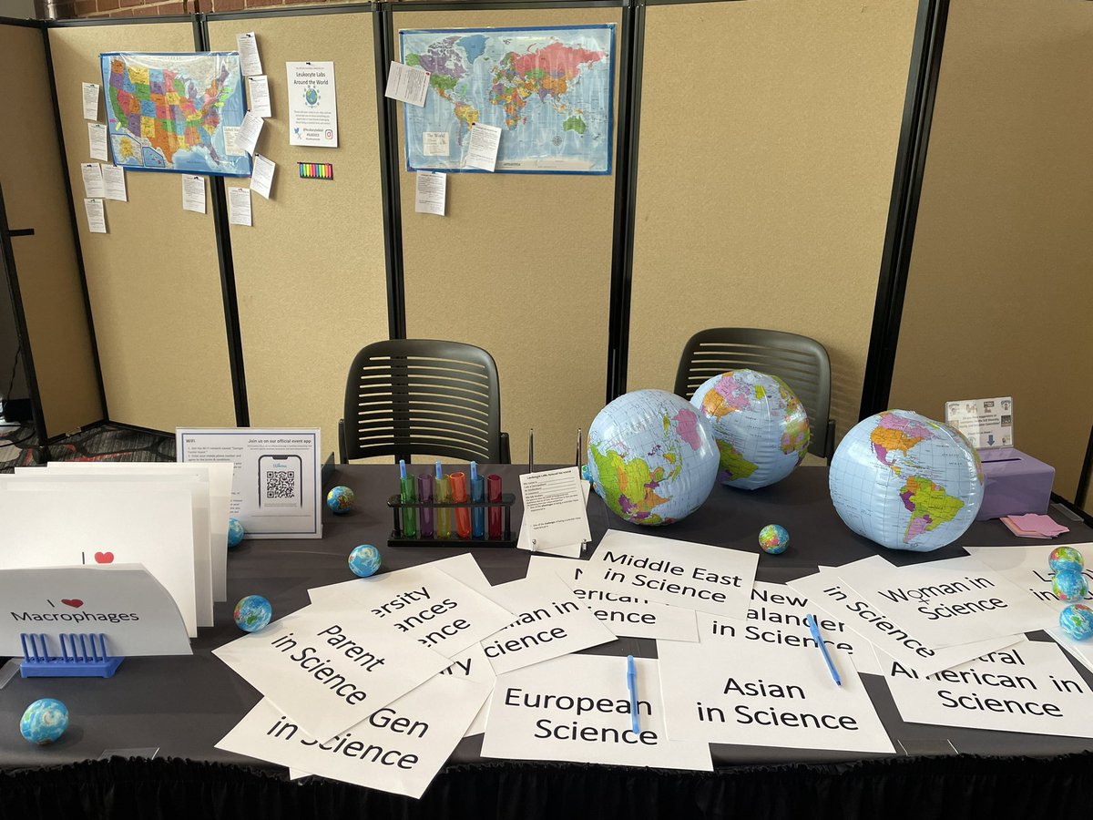 leukocytebiol's tweet photo. The DEI Committee invite #SLB2023 attendees to stop by their table during conference breaks to introduce yourselves and share your #LeukocyteLabs photos! https://t.co/mnxMGBIPdt
