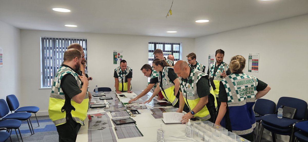 A pleasure supporting this week's internal Operational Commander course with <a href="/Rustinurse/">Matthew England</a> and <a href="/daveynelson/">Dave Nelson</a>. Culminating with a Tabletop exercise today to consolidate knowledge.