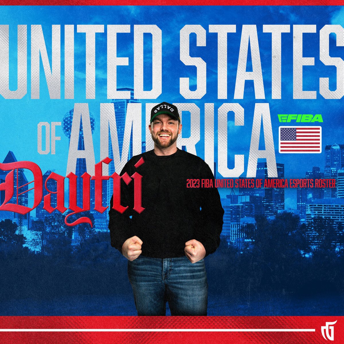 MavsGG's tweet photo. We are beyond excited to share that @dayfri will represent Team USA in the @eFIBA_official World Finals! 🇺🇸

@USABgaming // #DallasDiff https://t.co/QPne18rvKK