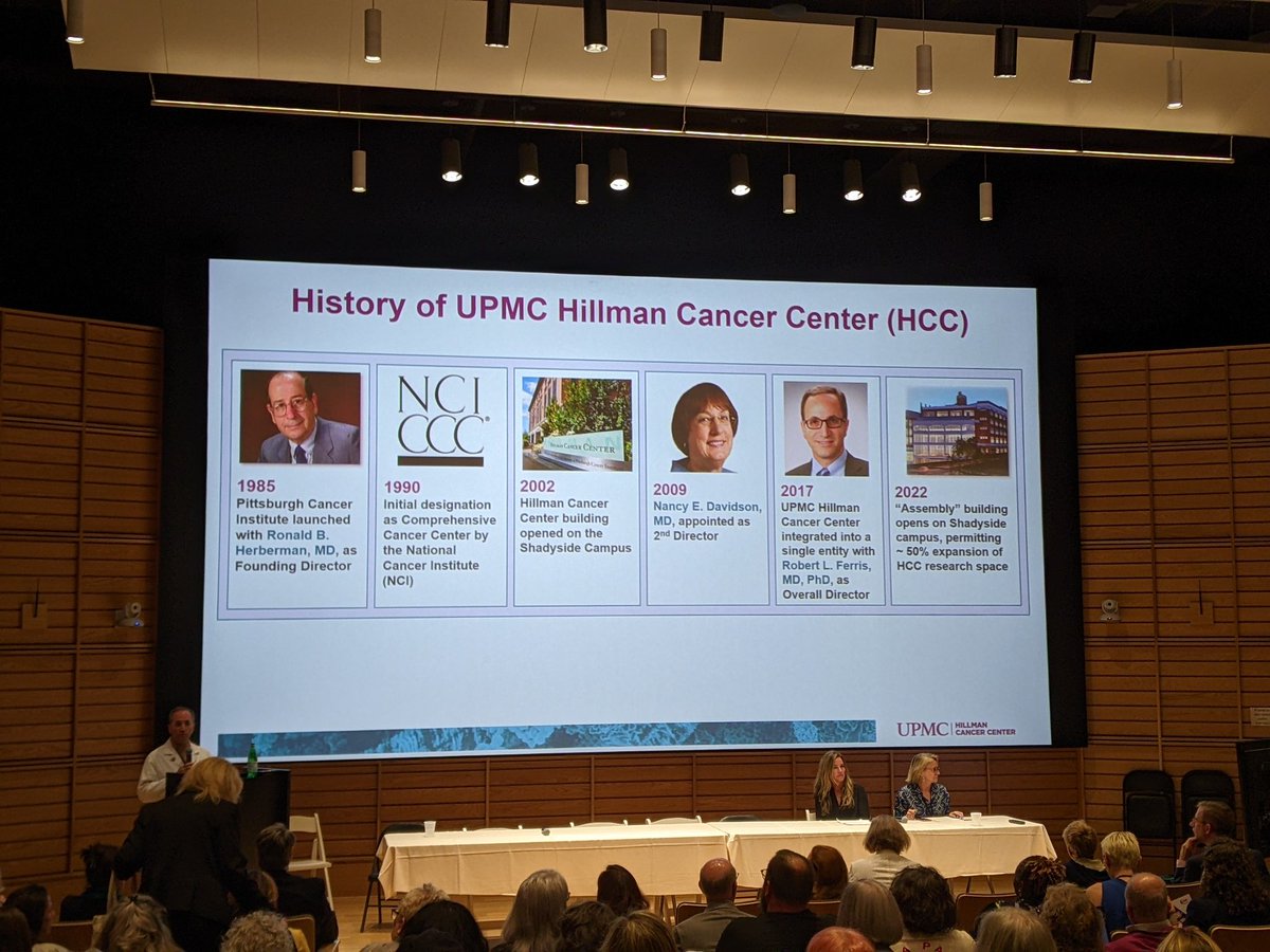 double_whammied's tweet photo. Fun to see a familiar @fredhutch face while hearing about the history of #cancer #research at #UPitt 
#nancydavidson #lobular #breastcancer @oesterreichs

#ilcsymposium #lobmob @ThanksCancer https://t.co/X9RKRbp4Oy