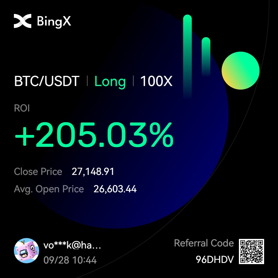 hackerhipsters's tweet photo. Invite you to join BingX
Leverage - up to 100. Risk-free demo account https://t.co/i1AwXUXH7e https://t.co/JvR94kYzib