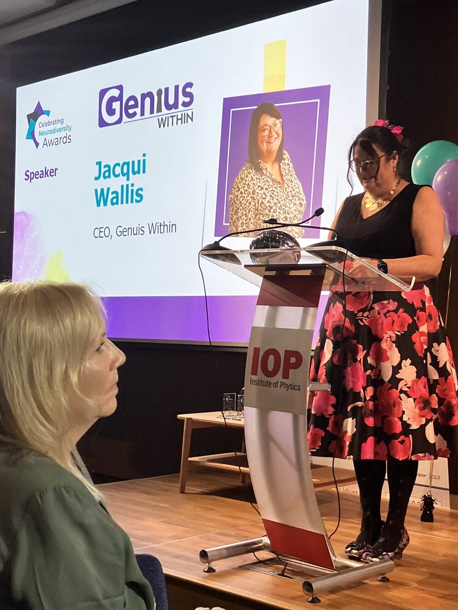 At the #CNDAwards this evening and super excited for the event and seeing what is going on and as Jacqui Wallis from @geniuswithinCIC said. We are here. Get used to it!!!