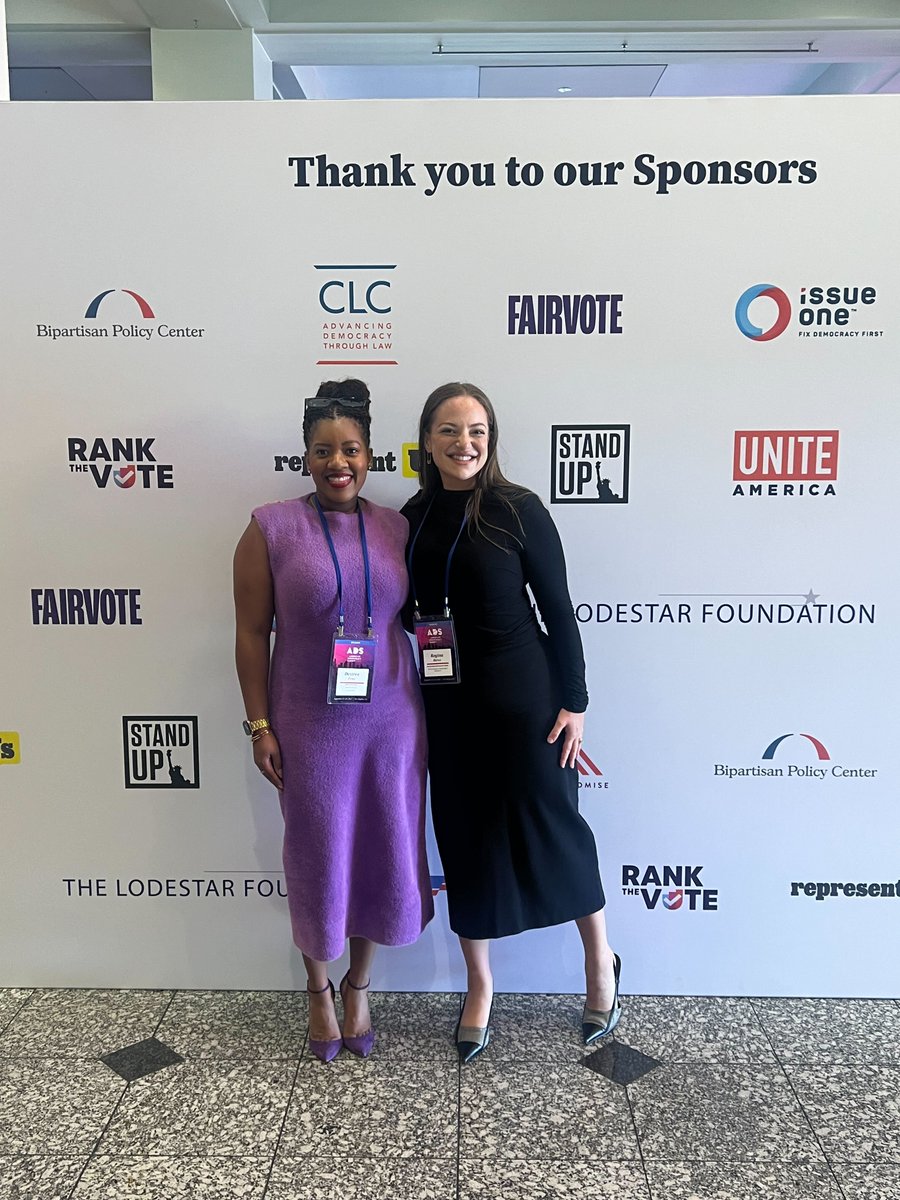 BallotStrategy's tweet image. BISC's #DefendDirectDemocracy Campaign Senior Manager, Gina Berne, is at the @RepresentUs #AmericanDemocracySummit talking with other incredible leaders in the #DirectDemocracy space about how exciting Ohio's recent win was for the future of #DefendingDirectDemocracy nationwide!