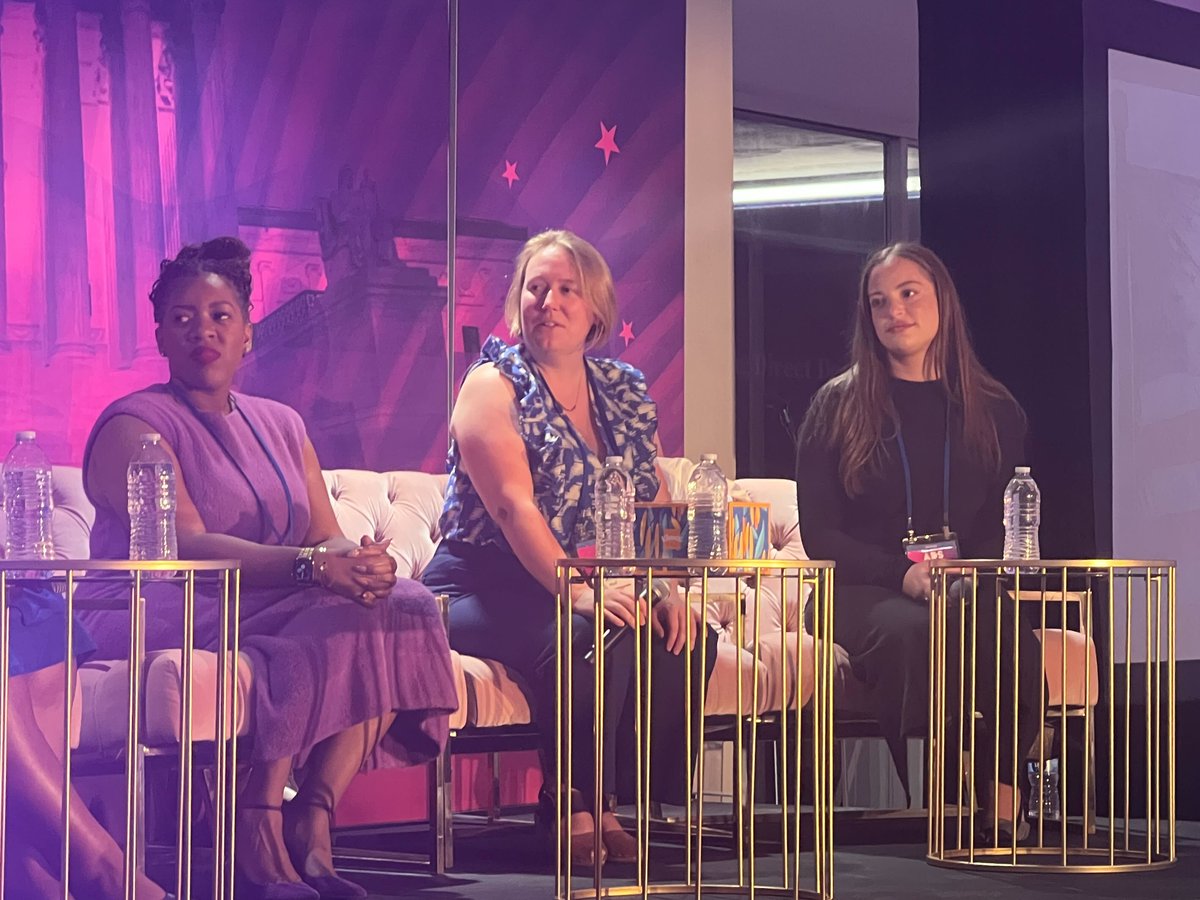 BallotStrategy's tweet image. BISC's #DefendDirectDemocracy Campaign Senior Manager, Gina Berne, is at the @RepresentUs #AmericanDemocracySummit talking with other incredible leaders in the #DirectDemocracy space about how exciting Ohio's recent win was for the future of #DefendingDirectDemocracy nationwide!