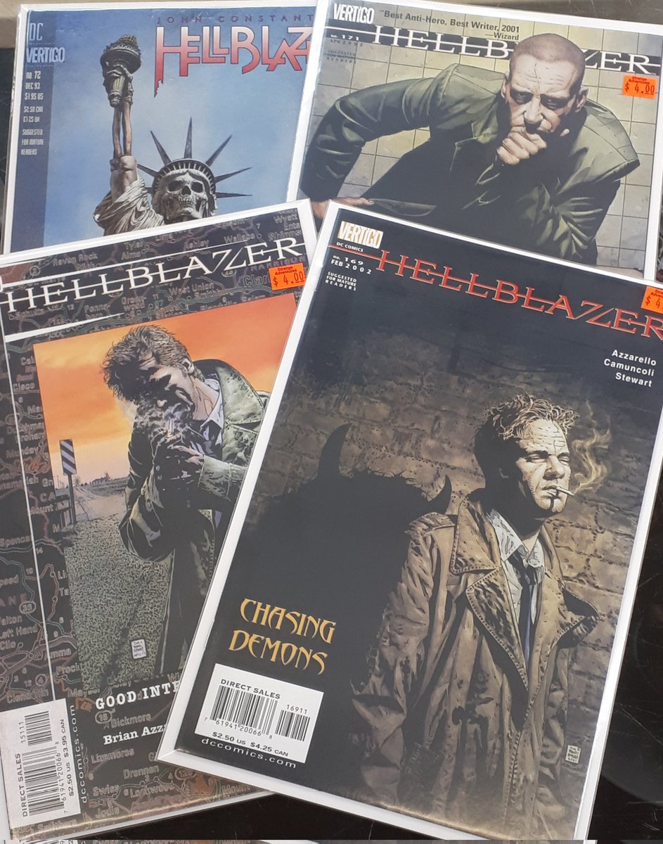 StrangeNB's tweet photo. A batch of Backissue goodies, including issues of Hitman, Hellblazer and Punisher! (More issues than those shown) #betterasabackissue https://t.co/bcUSlqzt5t