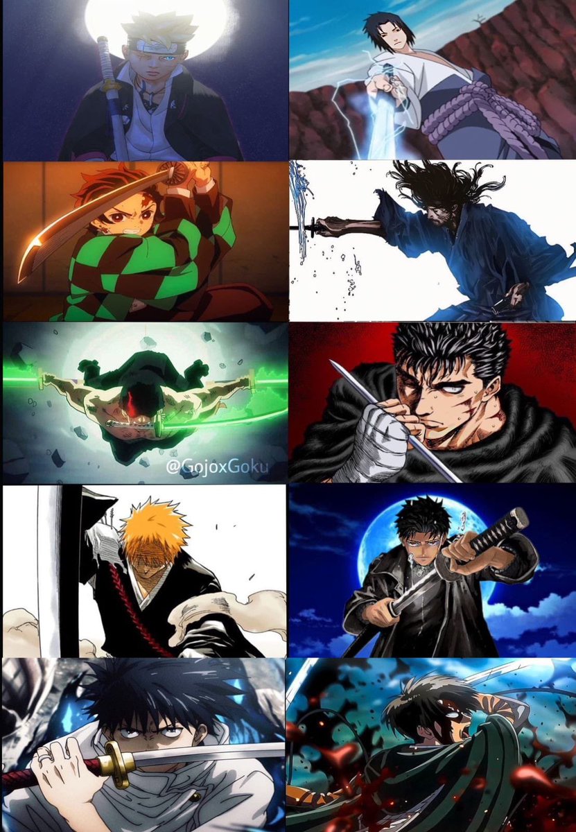 Who is the best swordsman of all time in anime/manga ?