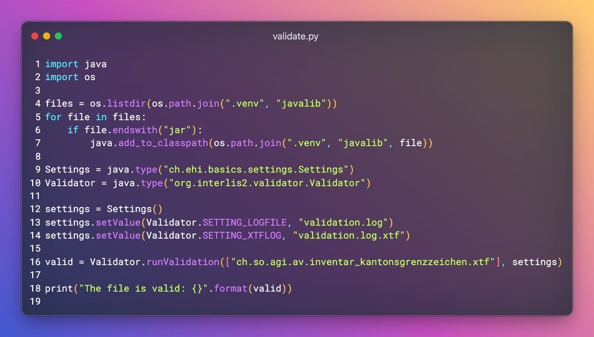 Z.B. ein #INTERLIS-Webservice mit Python? Dann ist das 3. INTERLIS-Anwender:innen-Treffen etwas für dich. Spannende Referate, praktische Tipps und Tricks sowie vertiefende Workshops: interlis.discourse.group/t/3-interlis-a… <a href="/stehen/">Stefan Henrich</a> <a href="/peterstaub/">@peterstaub.bsky.social</a> #Java #Python