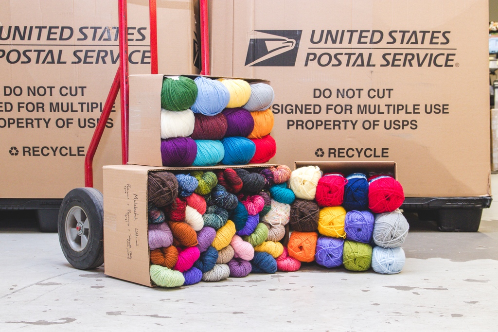 Don't forget! It's the last day to get FREE standard shipping with code FREESHIP on your order of $75 or more shipped within the continguous US. Get your order in at yarn.com before the end of the day!