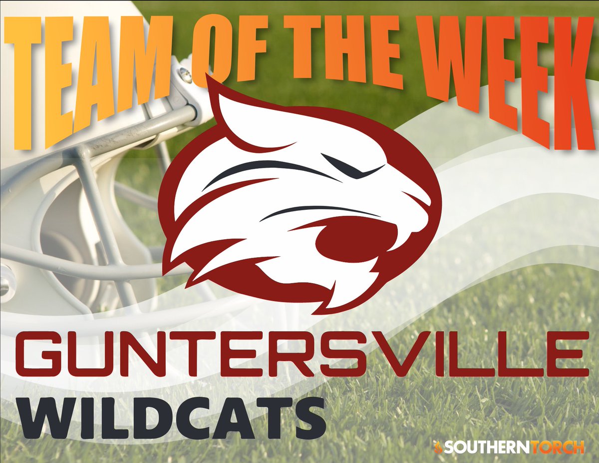Southern Torch proudly presents the Guntersville Wildcats as Team of the Week!

Guntersville defeated Boaz 35-14 on Friday night!