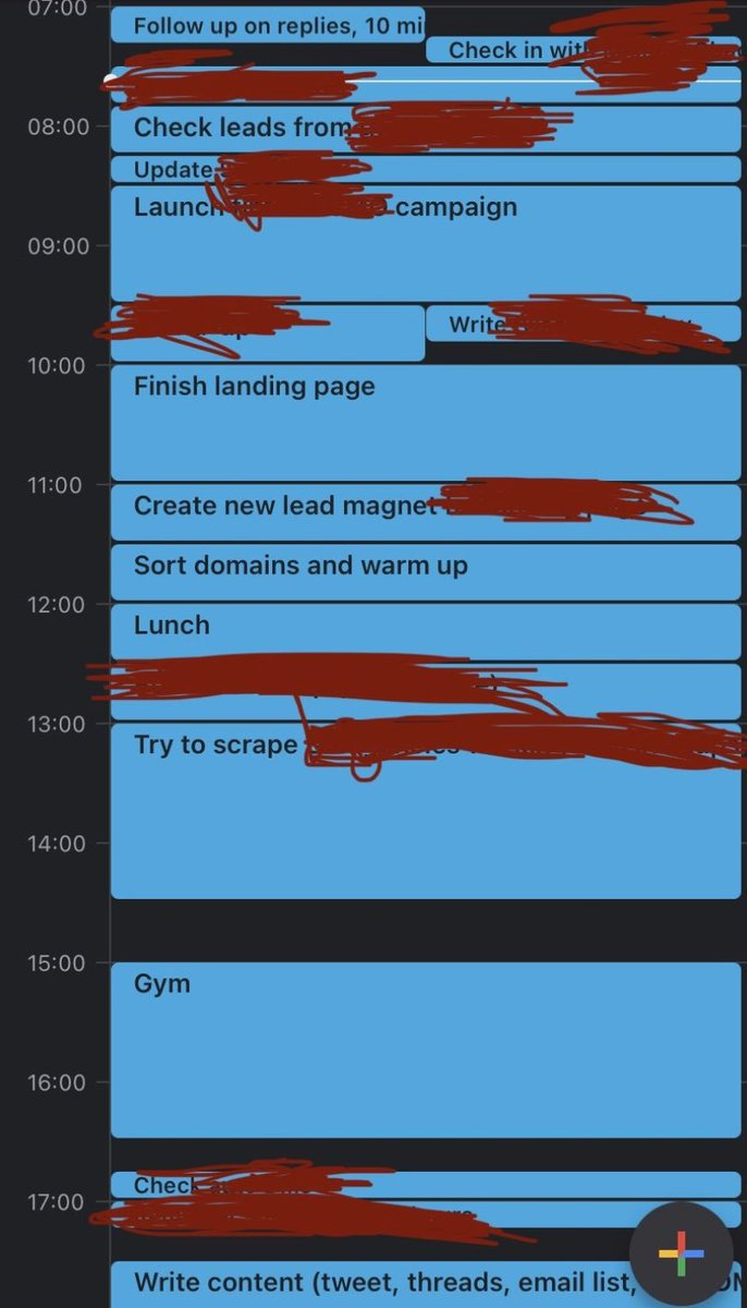 BootstrapBro's tweet image. Simple trick to 2x your productivity:

Add all the tasks to your calendar as slots 

Decision fatigue is real

Decide what you&apos;re gonna work on today, tomorrow just execute